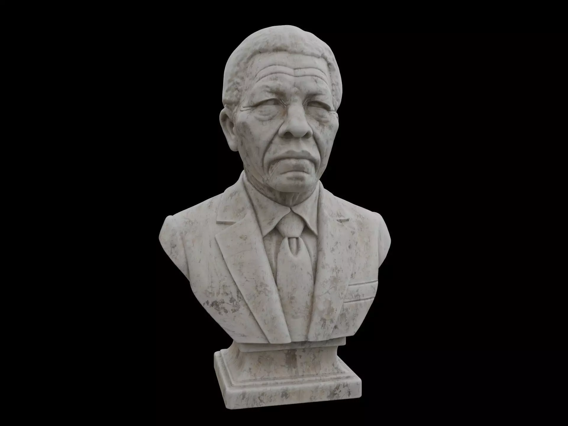 Nelson Mandela 3D model