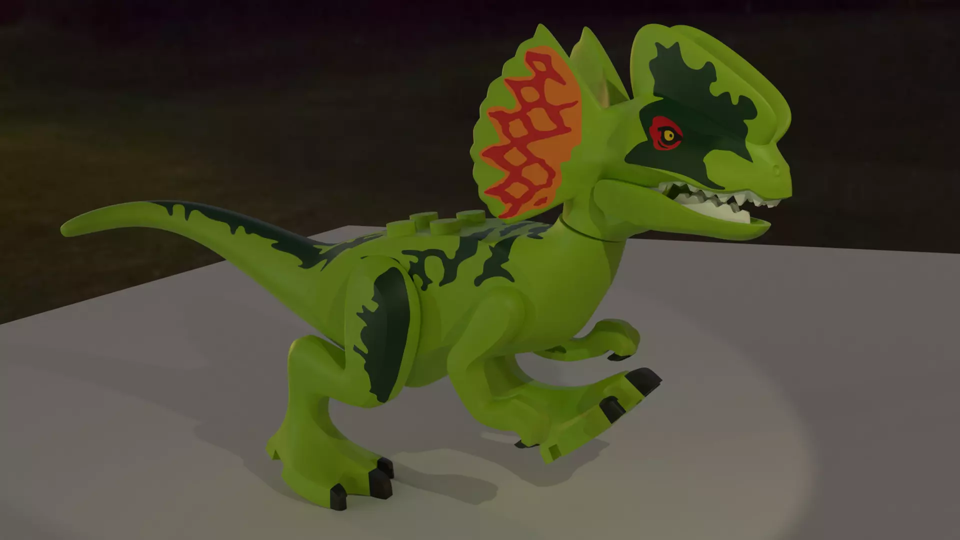 LEGO Dilophofig Free 3D model_1