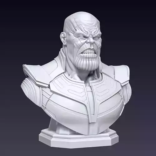 Thanos Bust 3D Model for Printing