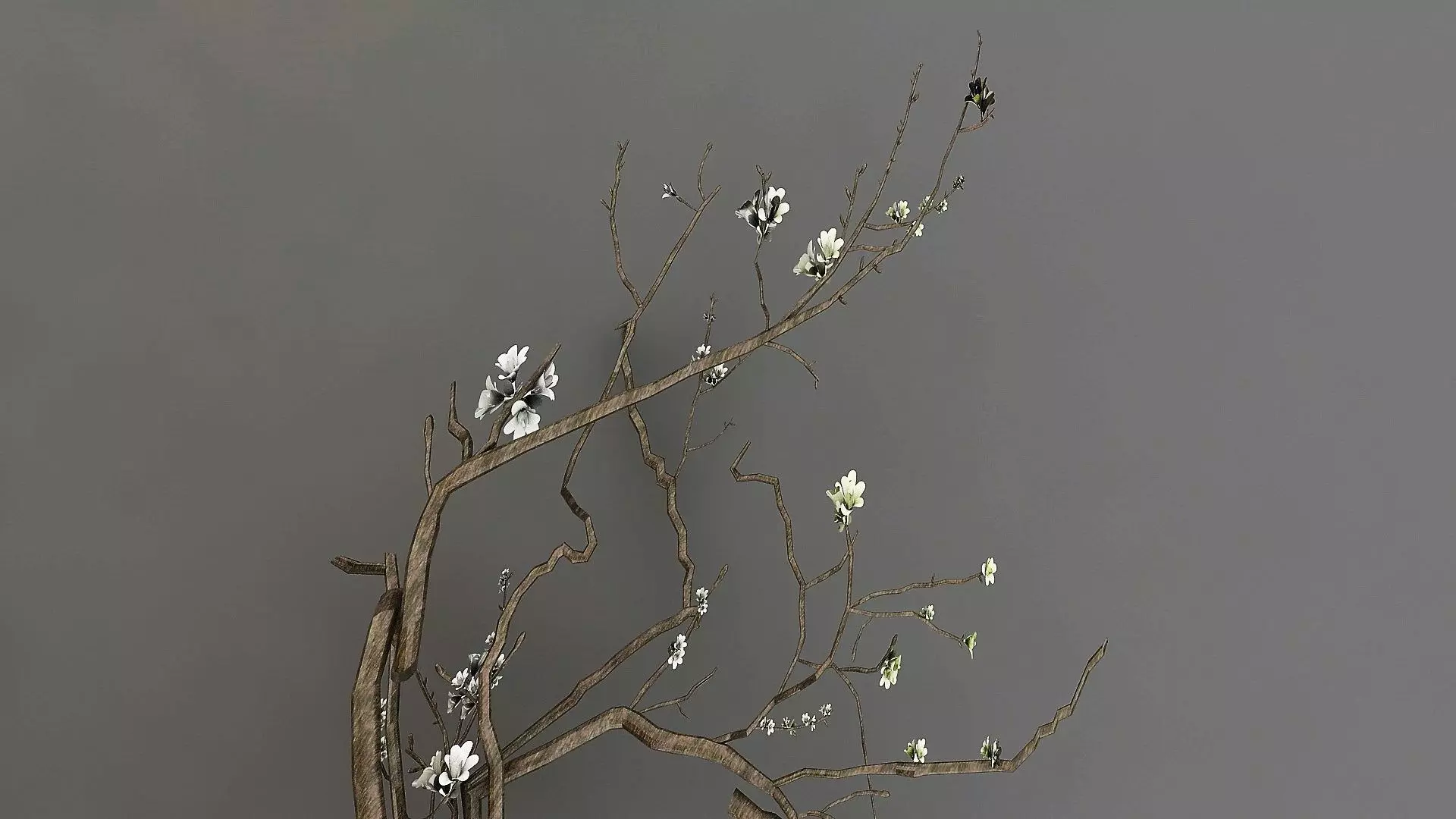 Dining Furniture Set with Tableware 3D model_8