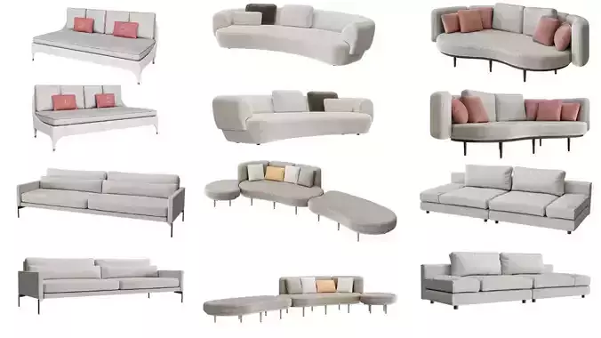 modern sofa combo