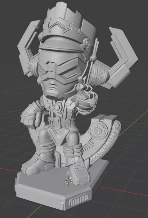 Statue Galactus - The Fantastic Four  First Steps - Minico 3D print model_1