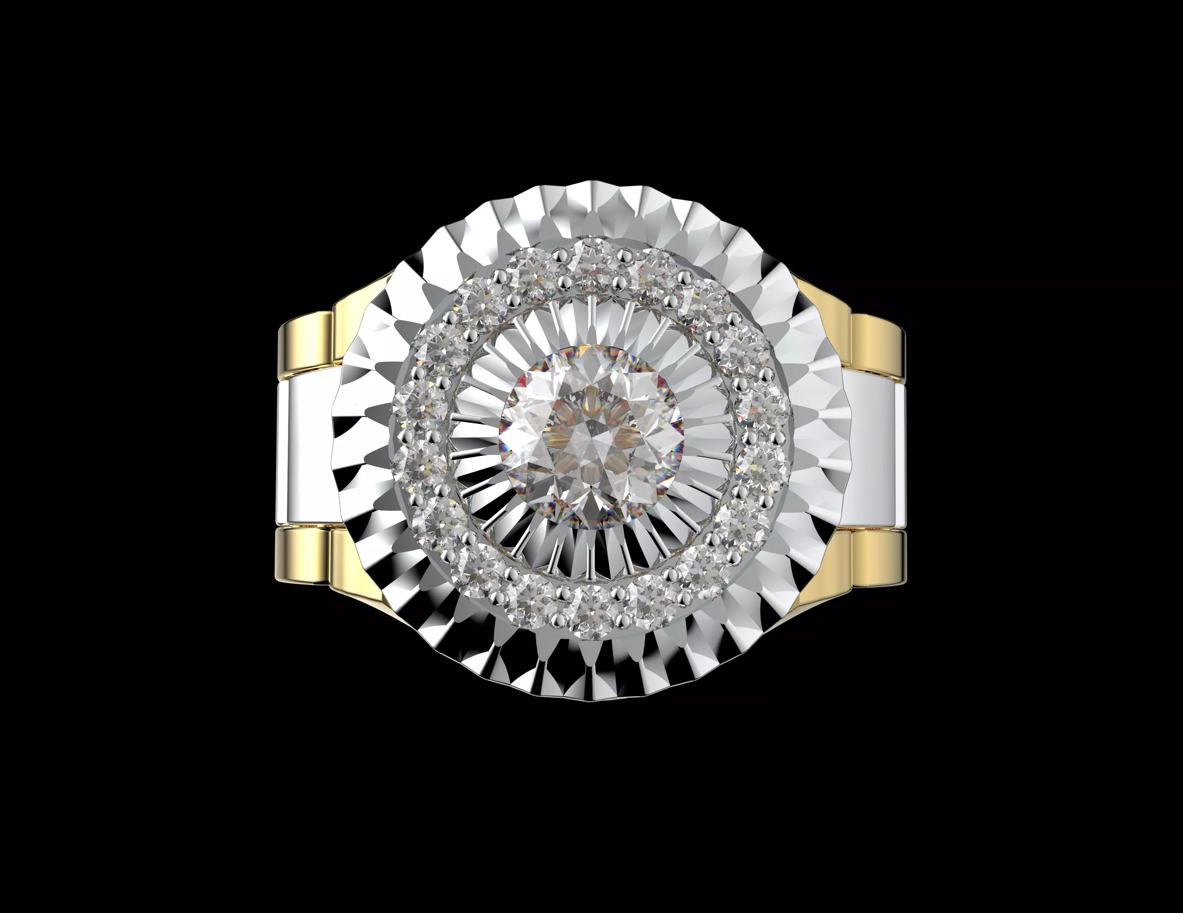 Gold N1538 3D print model_2