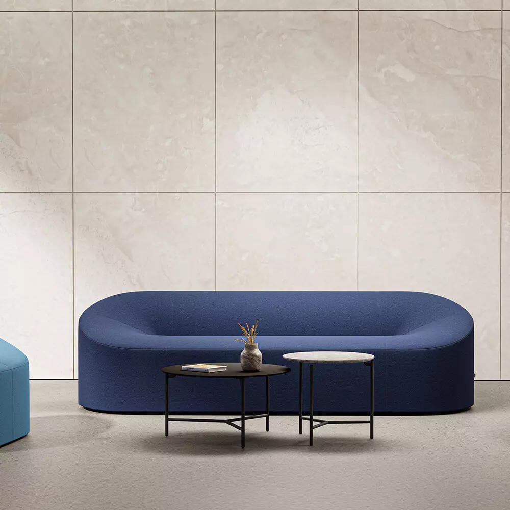 modern sofa collection Low-poly 3D model_12