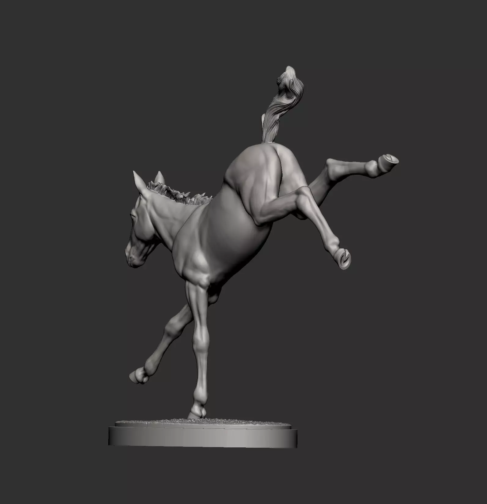 Foal Kicks 3D print model_6