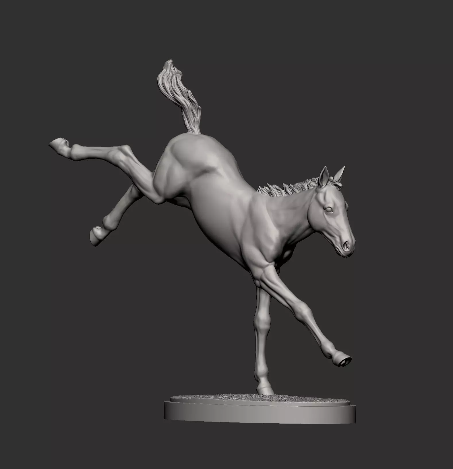 Foal Kicks 3D print model_8