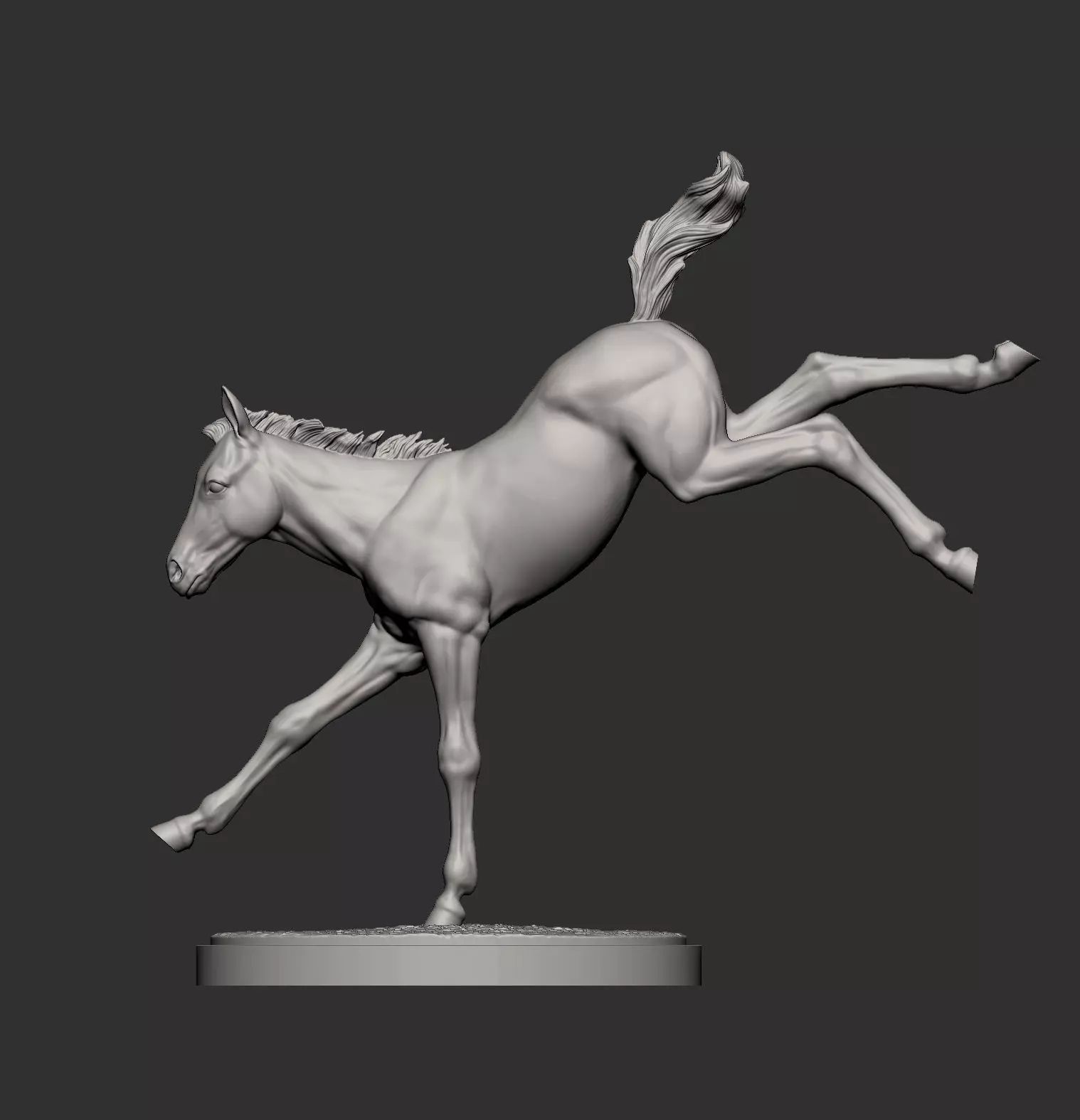Foal Kicks 3D print model_10