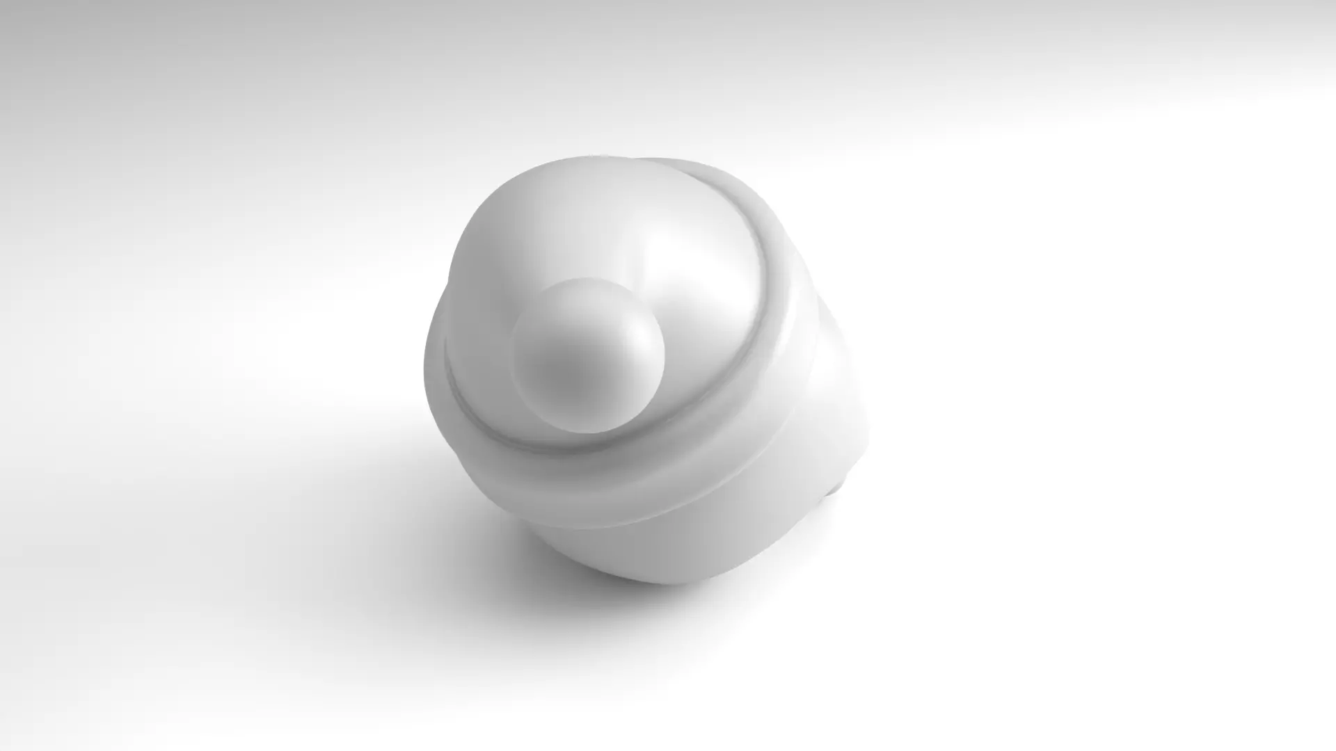 Christmas skull Figure 3D Printable Model 3D print model_3