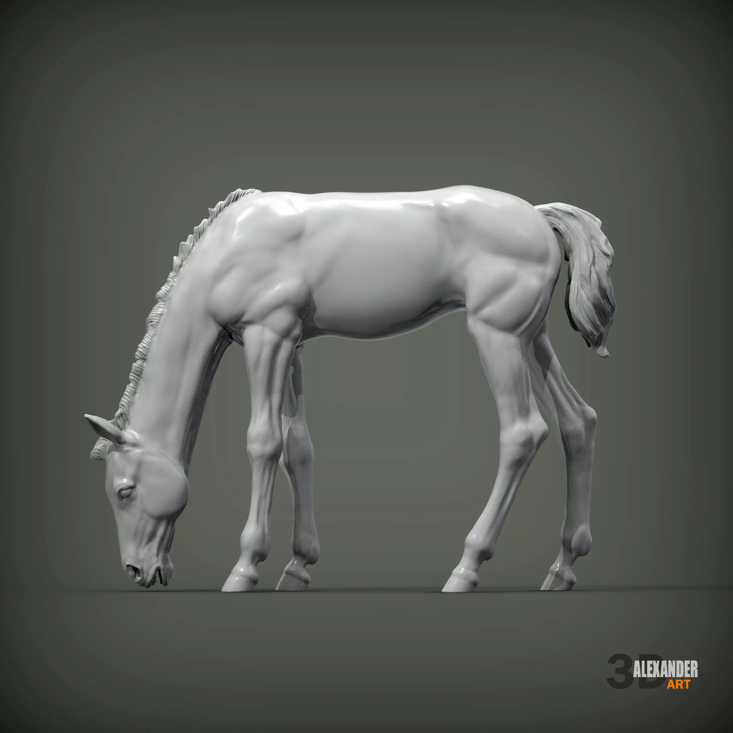 Foal Eats 3D print model