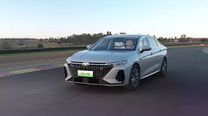 2025 Chery FulWin A8 with lowpoly interior