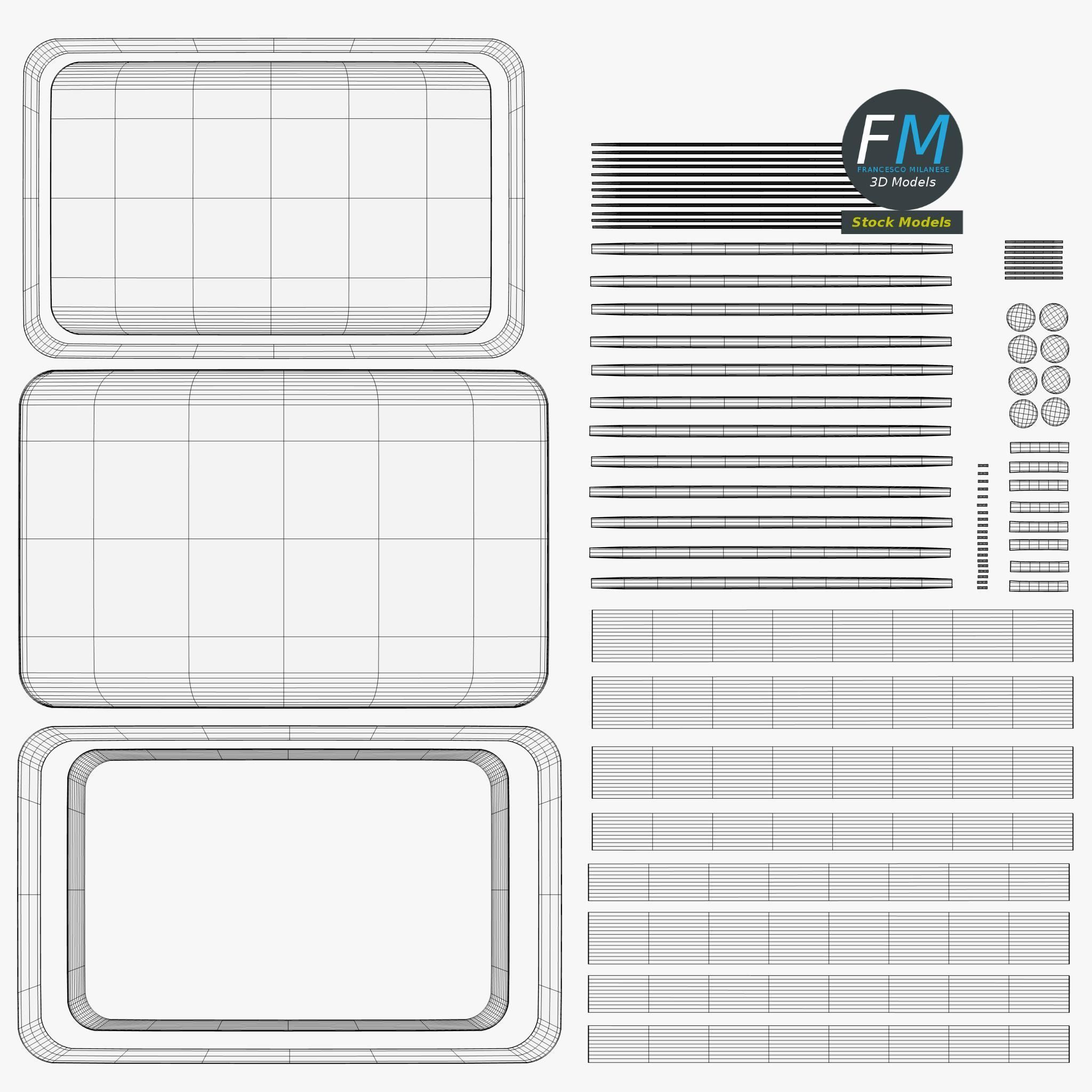 Billboard empty 3D model_11