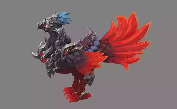 Mount - Dino Type 10 Low-poly 3D model