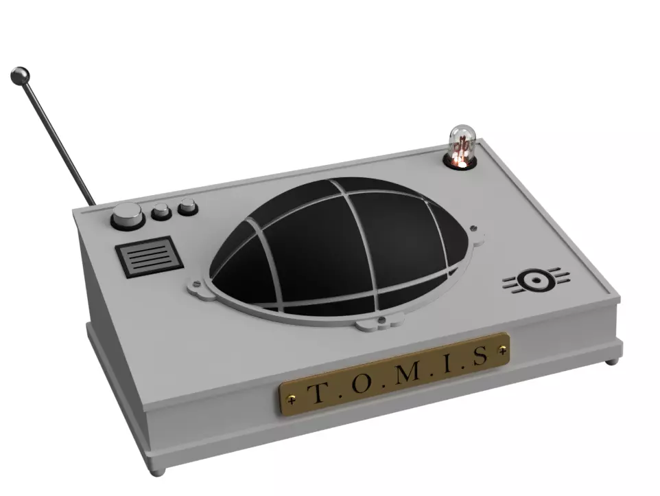 Fallout Vault-Tec TOMIS 3D STL 3D print model_3