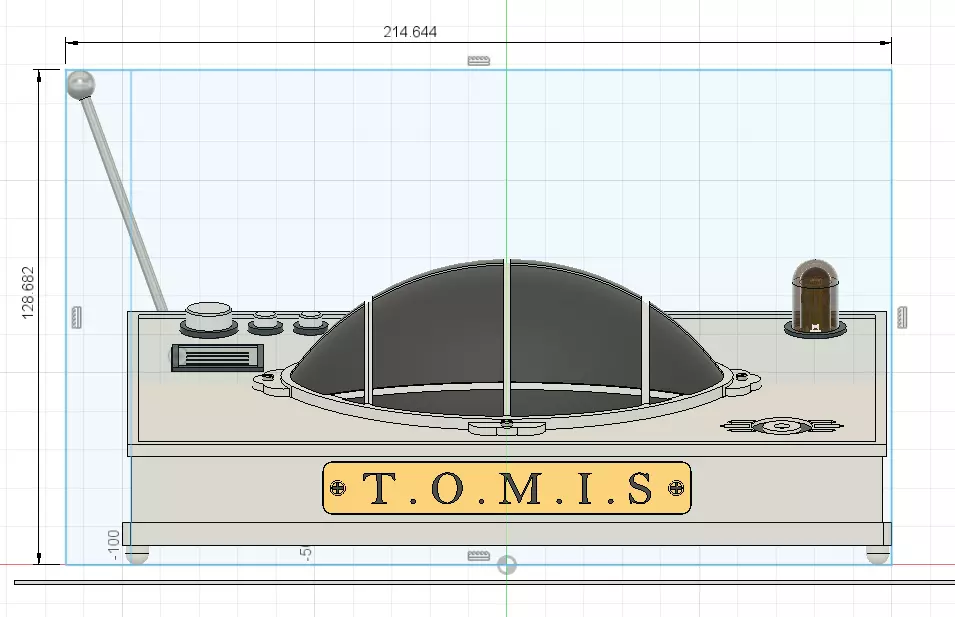 Fallout Vault-Tec TOMIS 3D STL 3D print model_11