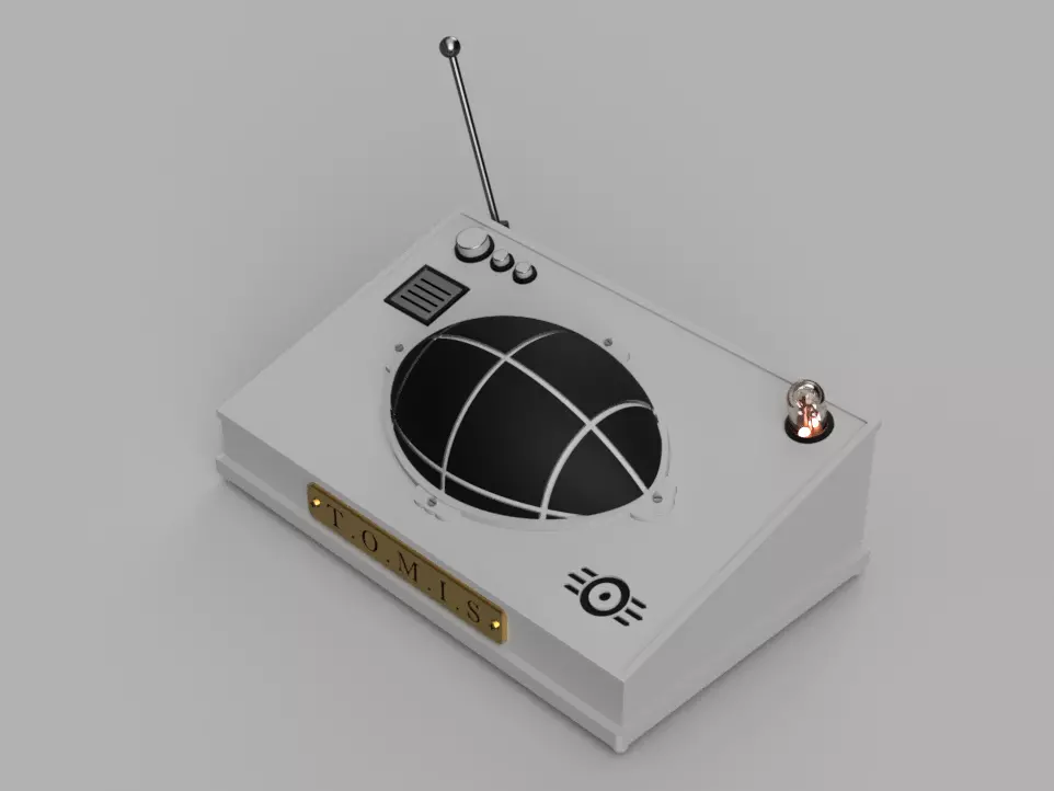 Fallout Vault-Tec TOMIS 3D STL 3D print model_5