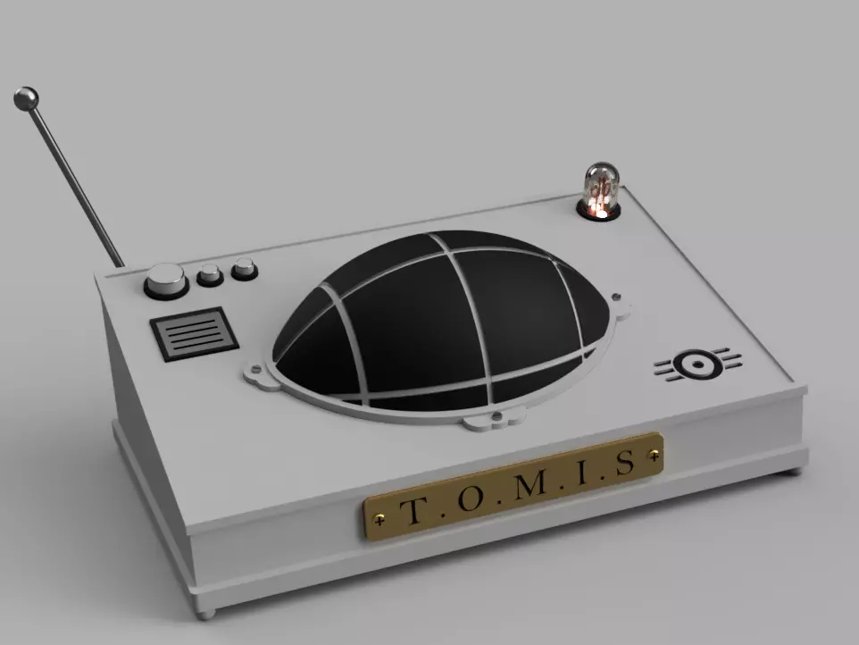 Fallout Vault-Tec TOMIS 3D STL 3D print model_2