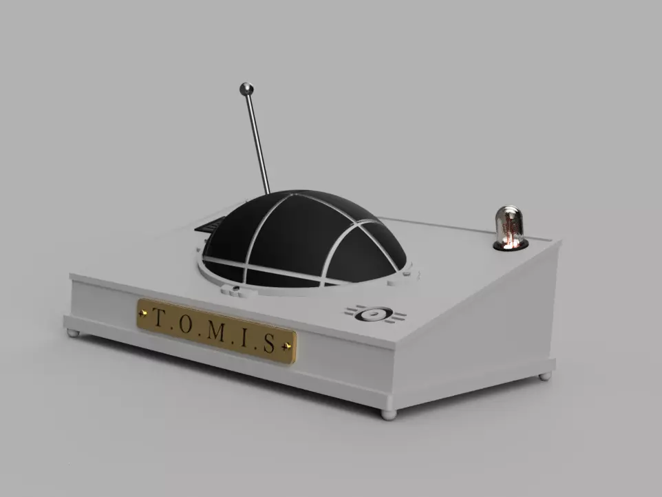 Fallout Vault-Tec TOMIS 3D STL 3D print model_8