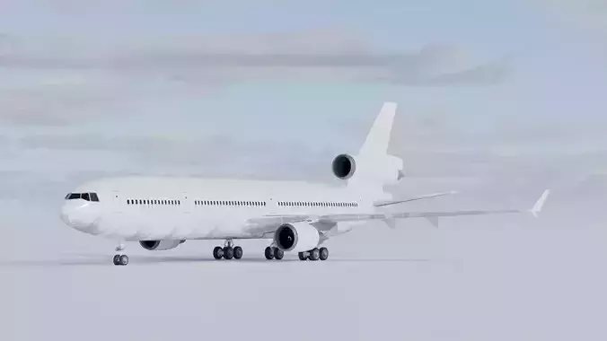 McDonnell Douglas MD-11 3D Model