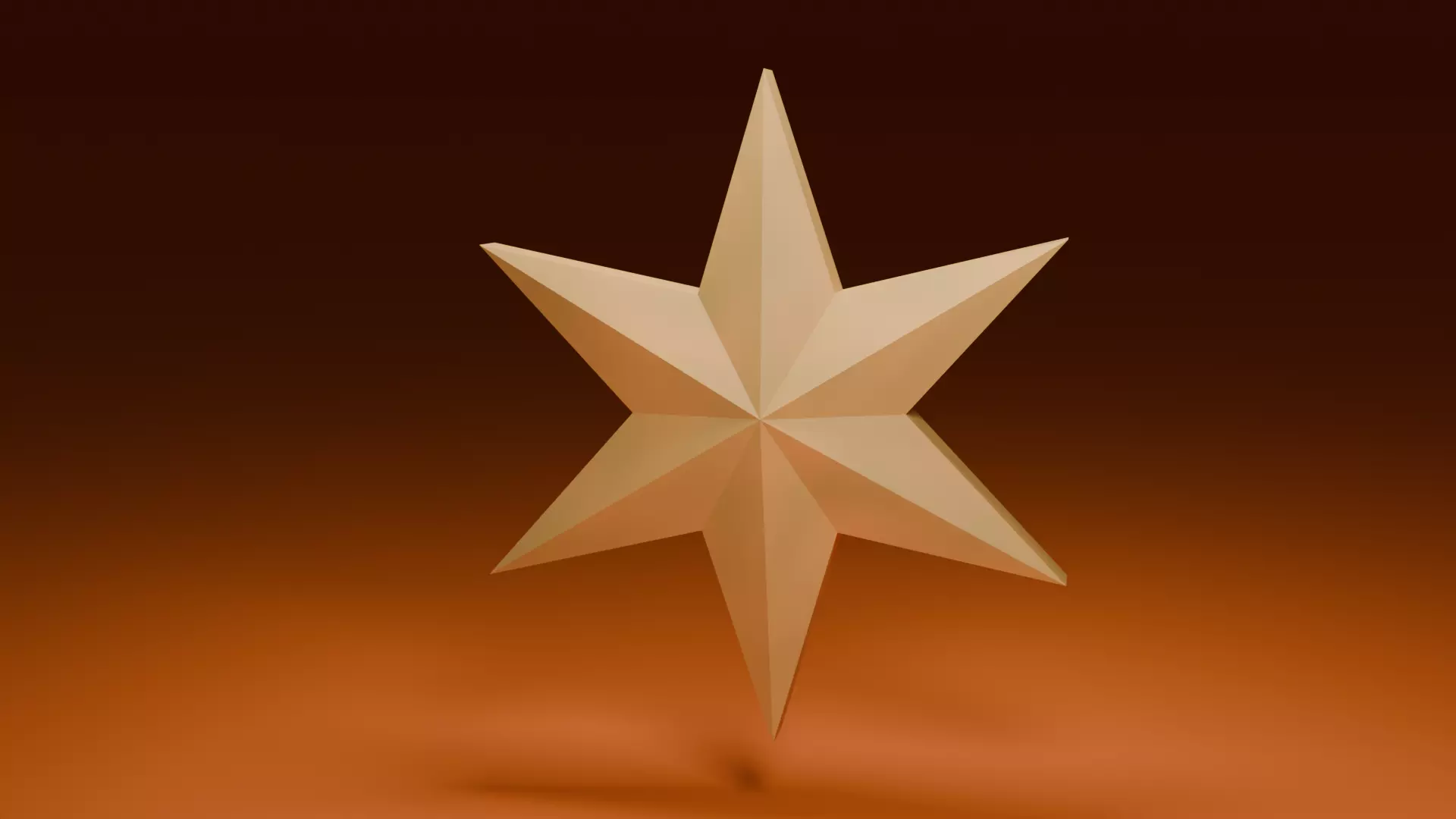 Christmas star Free 3D model_2