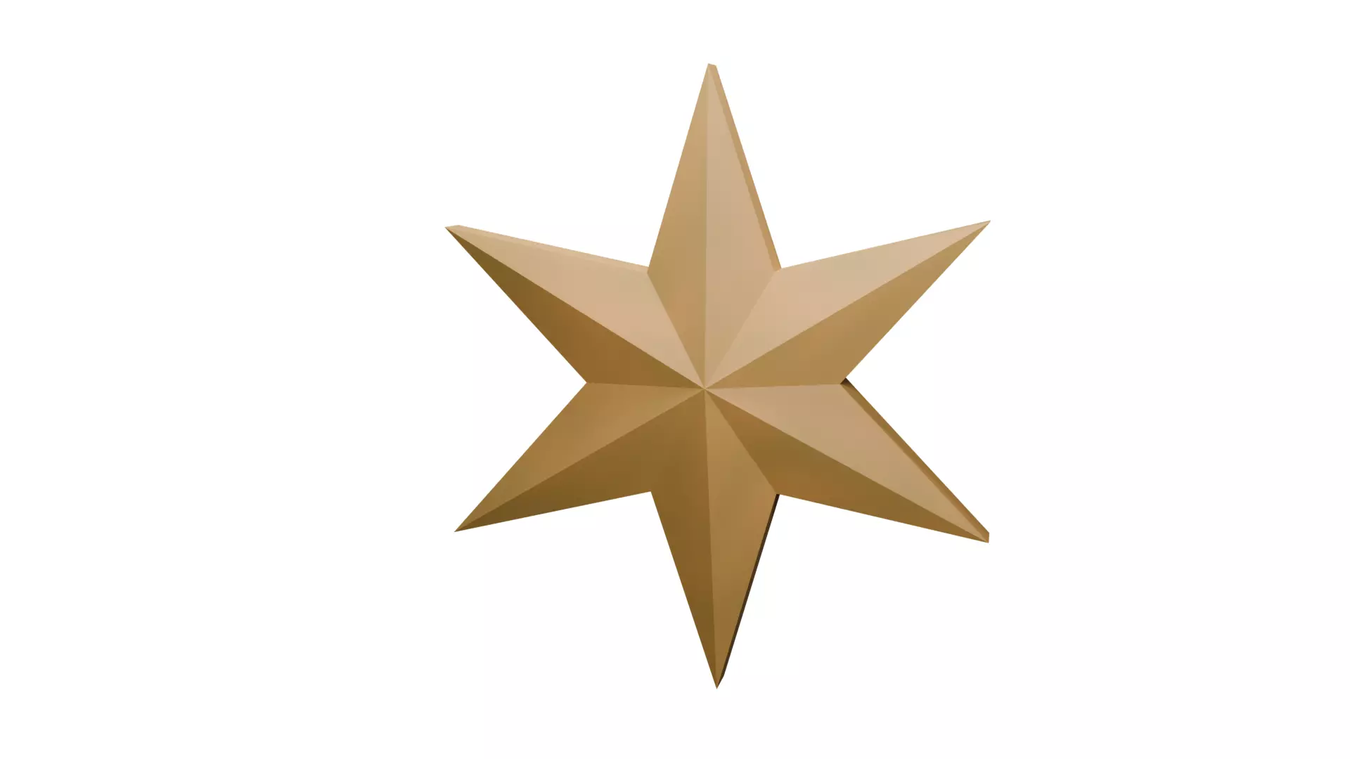 Christmas star Free 3D model_3