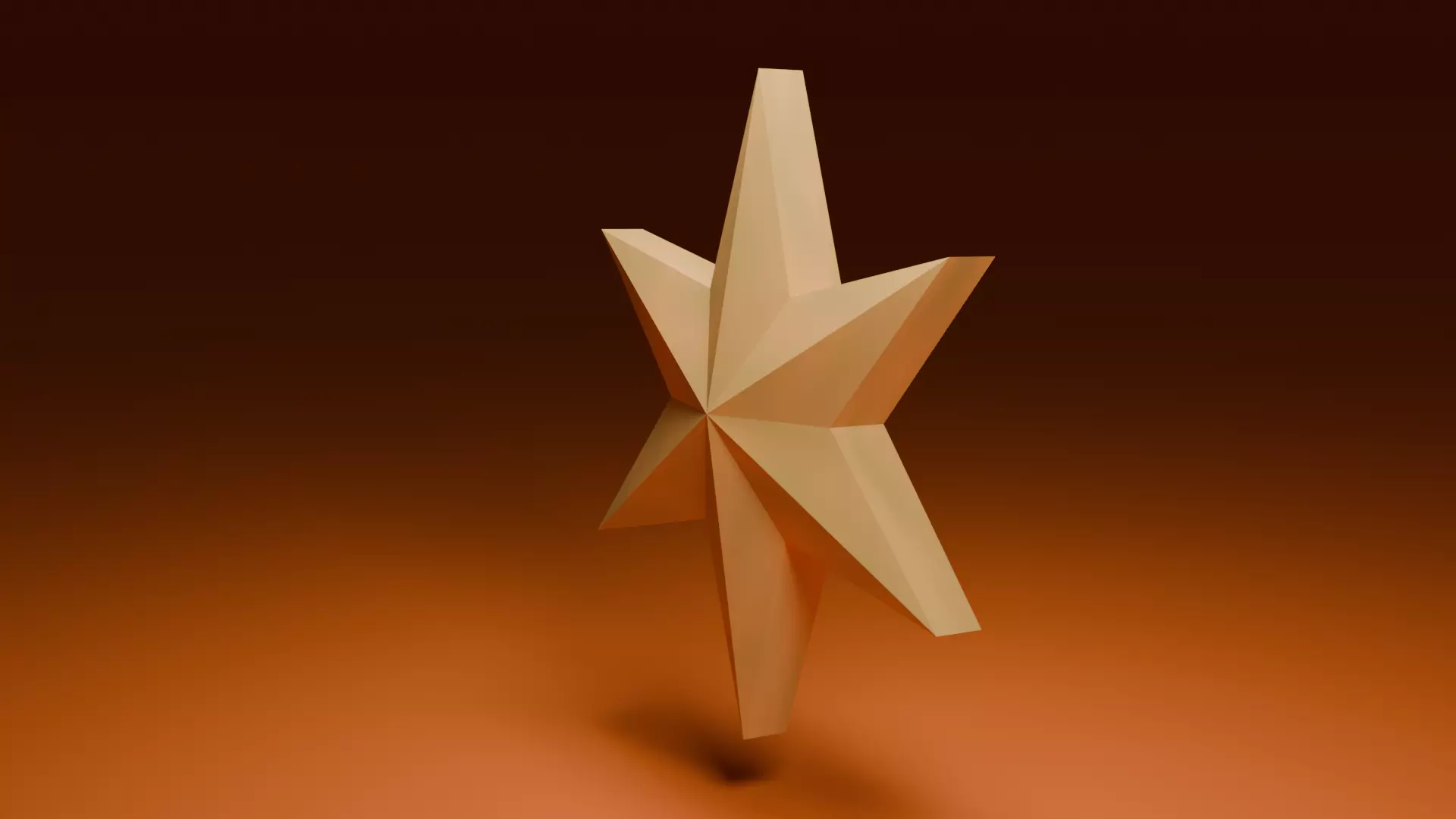 Christmas star Free 3D model_5