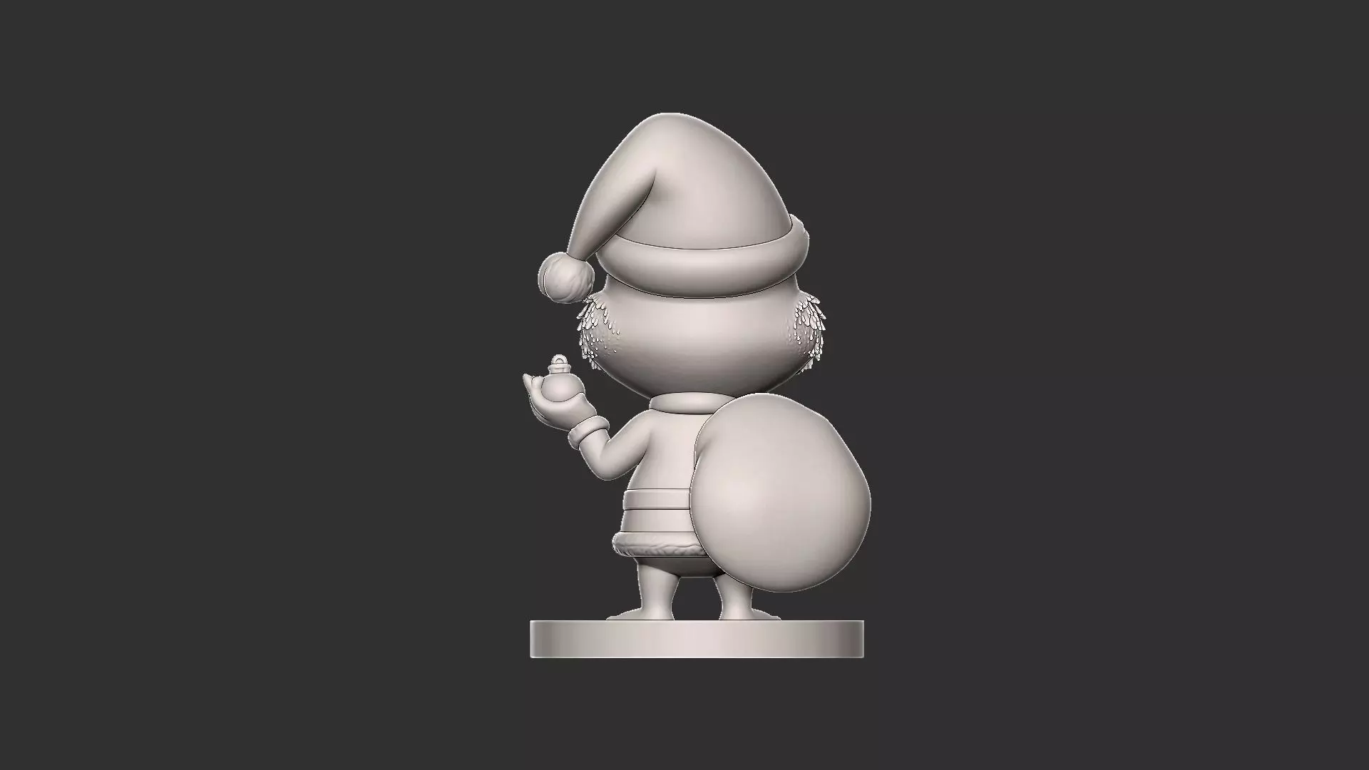 Mini Geek The Grinch Christmas Chibi Free 3D print model_3
