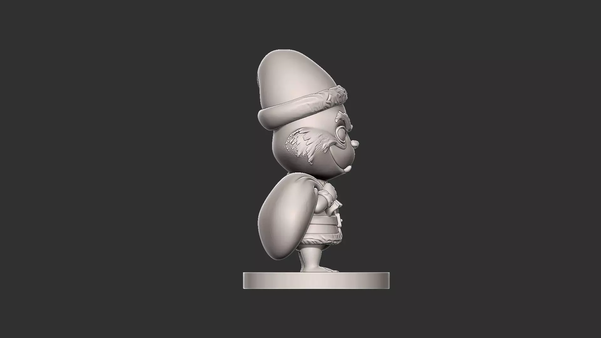 Mini Geek The Grinch Christmas Chibi Free 3D print model_4