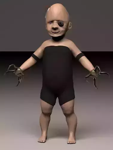 Babybot X-1 aka Keith 3D model