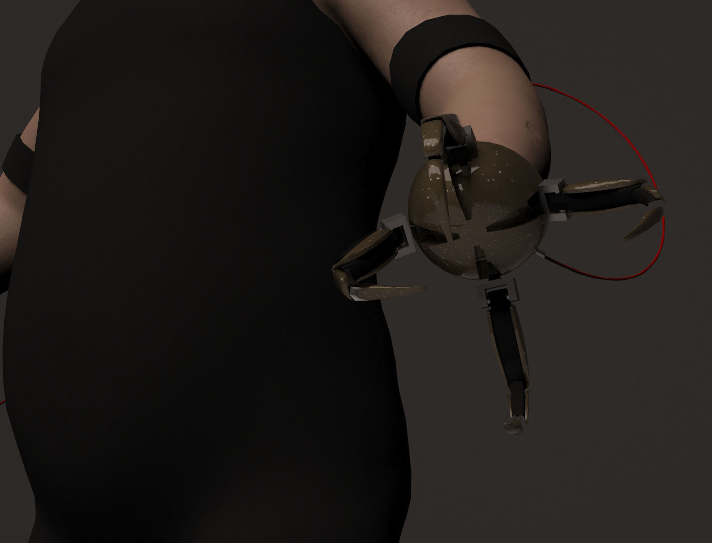 Babybot X-1 aka Keith 3D model_4