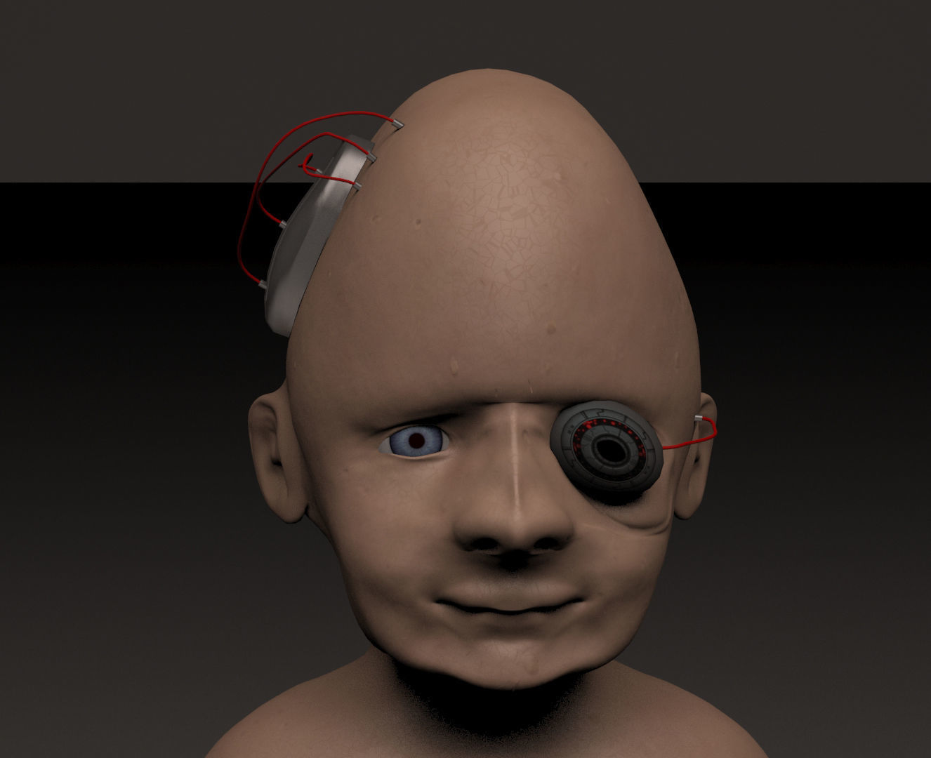 Babybot X-1 aka Keith 3D model_5