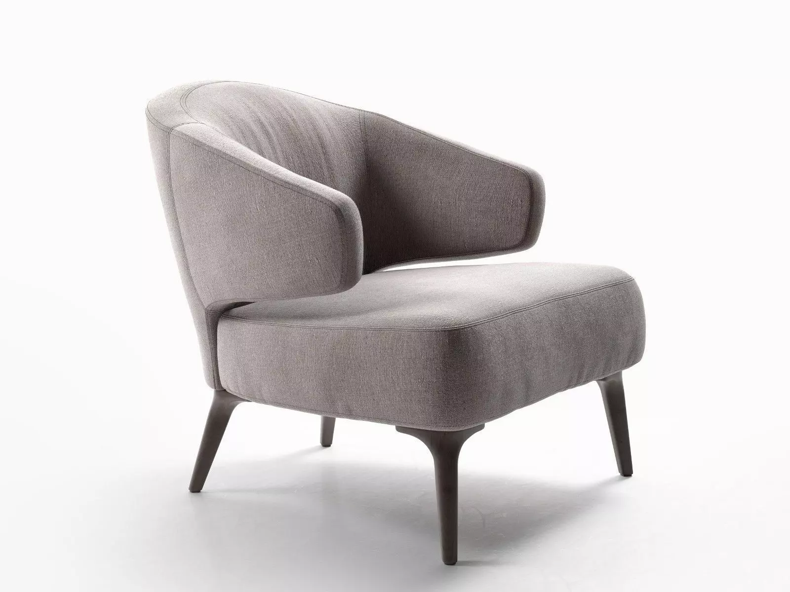 Armchair Minotti Aston  3D model_4