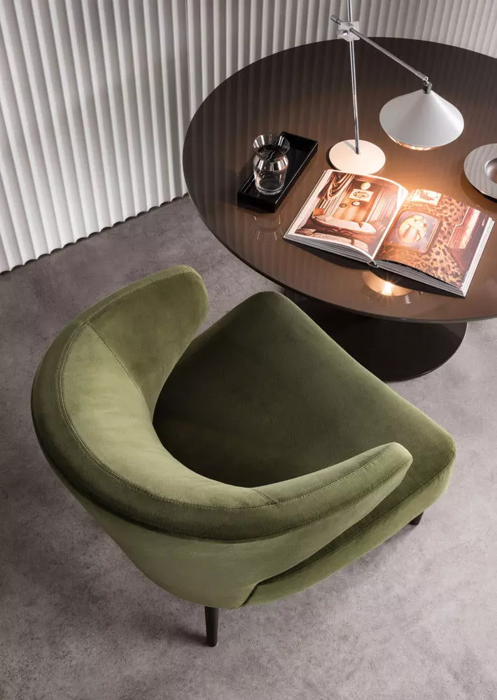 Armchair Minotti Aston  3D model_3
