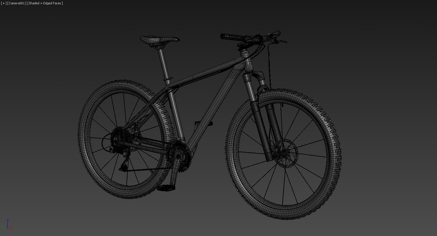 MTB Cube bike 3D model_5