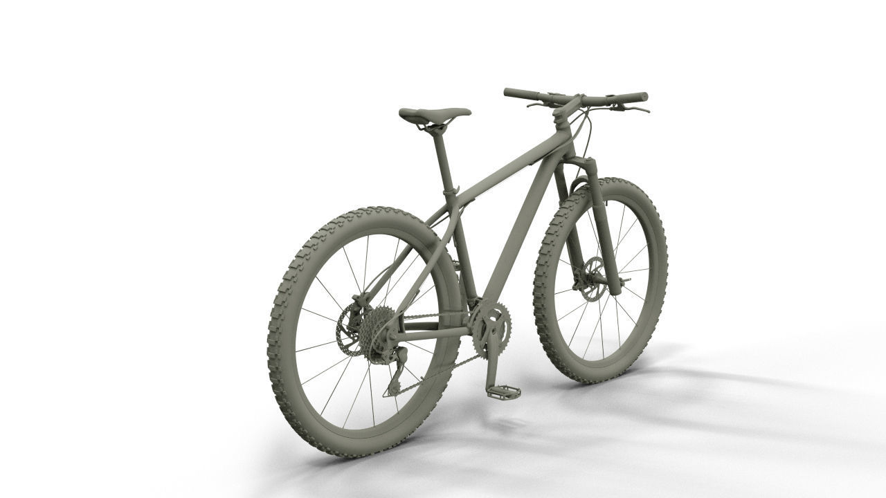 MTB Cube bike 3D model_1
