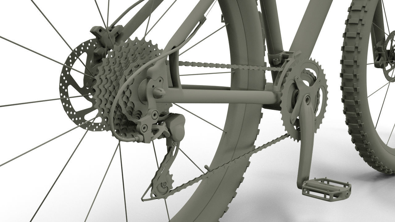 MTB Cube bike 3D model_6