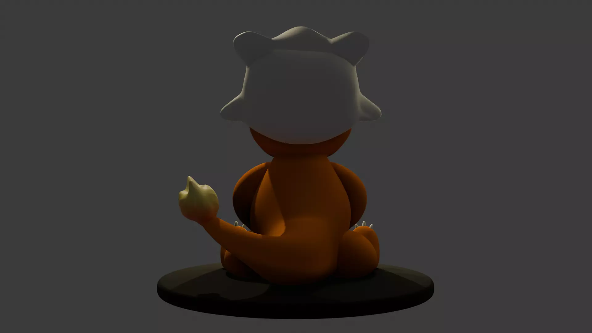 Baby Charmander -  Model Ready for Printing 3D print model_3