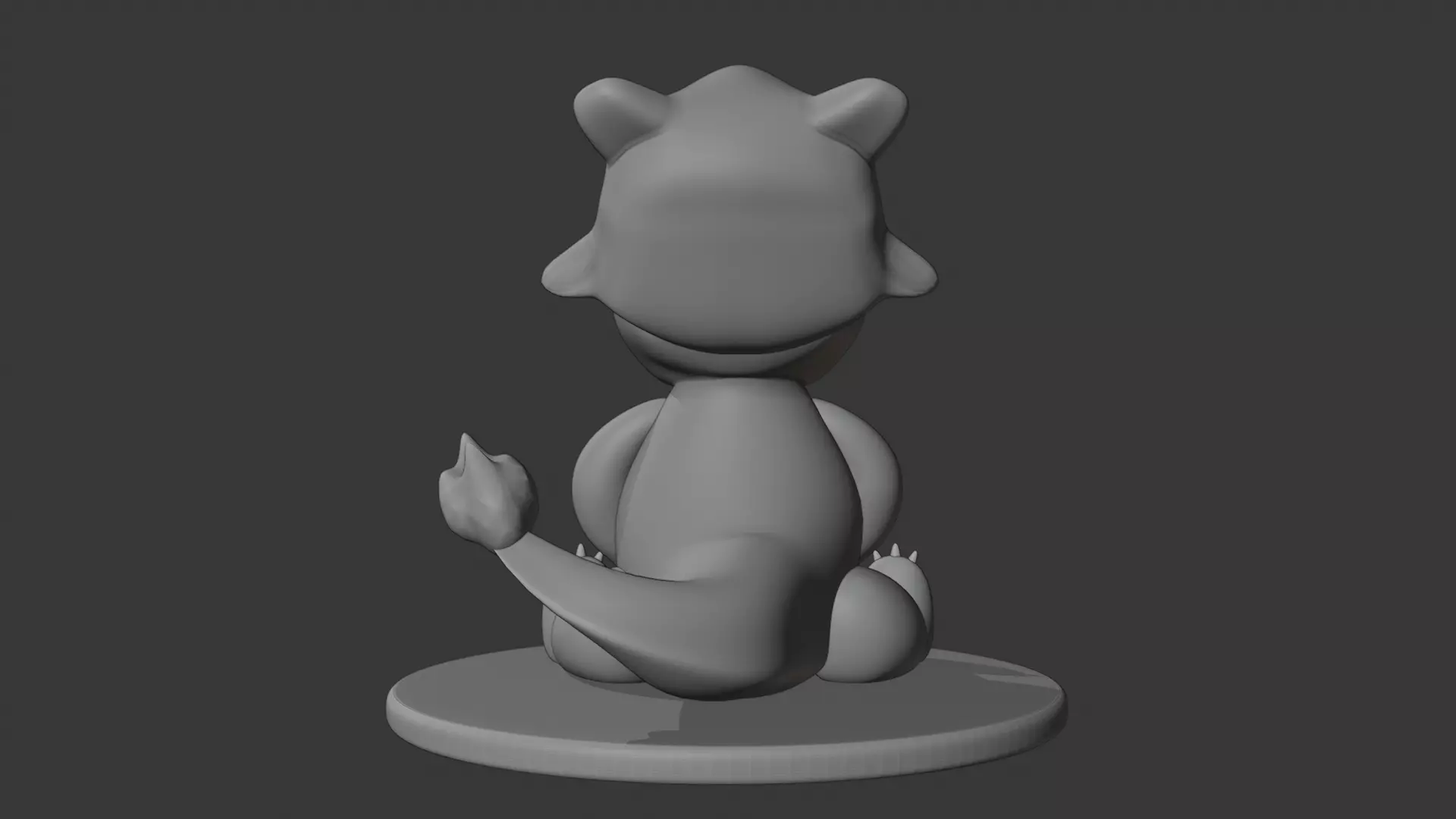 Baby Charmander -  Model Ready for Printing 3D print model_4
