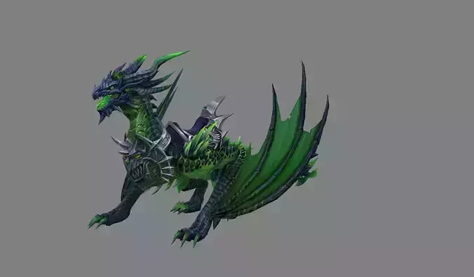 Mount - Others Type 20 Low-poly 3D model