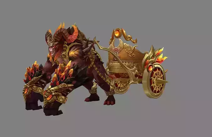 Mount - Others Type 18 Low-poly 3D model