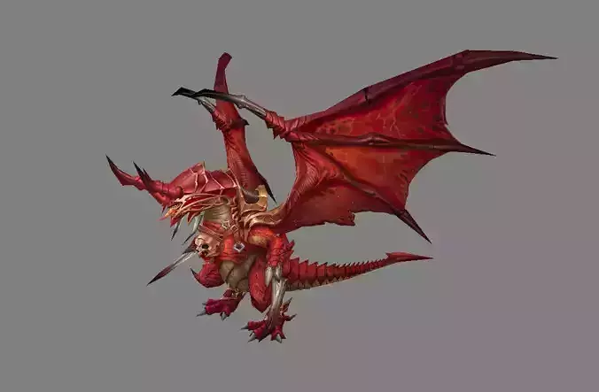 Mount - Others Type 12 Low-poly 3D model