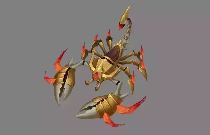 Mount - Others Type 11 Low-poly 3D model