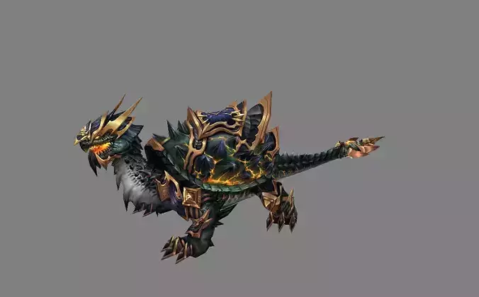 Mount - Others Type 09 Low-poly 3D model