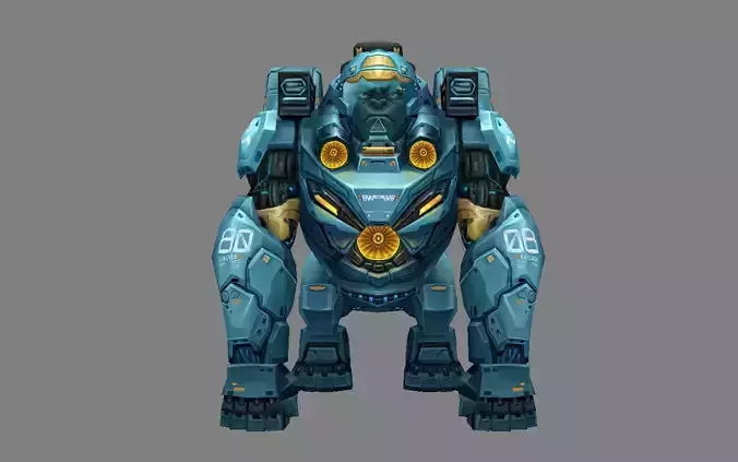 Mount - Others Type 06 Low-poly 3D model