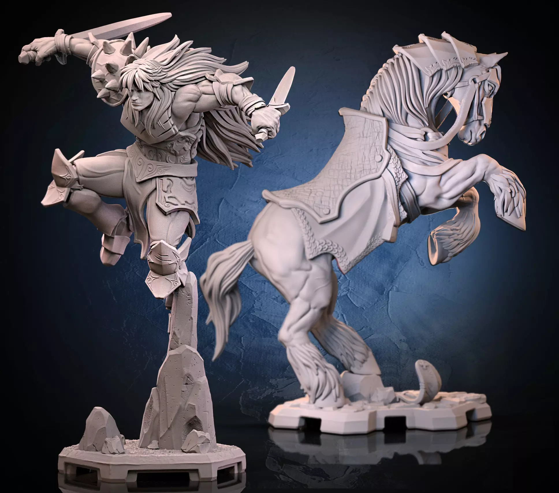 Braford Unmounted 3D print model_3