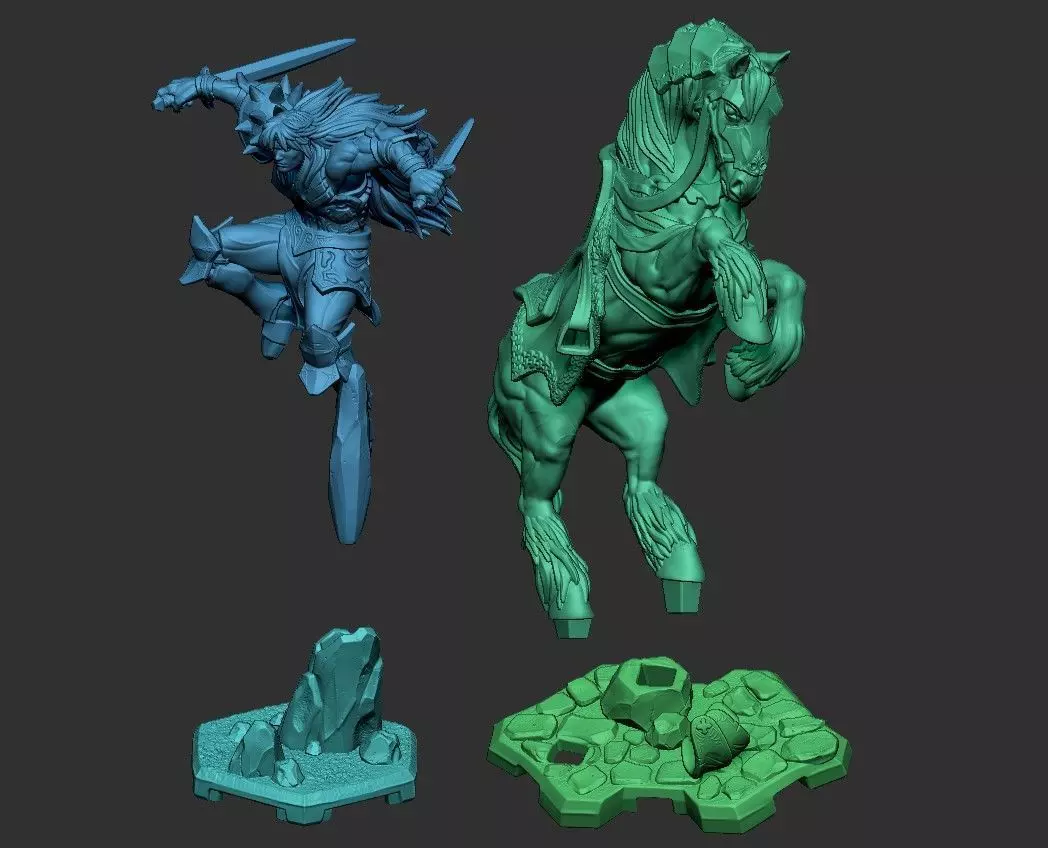 Braford Unmounted 3D print model_1