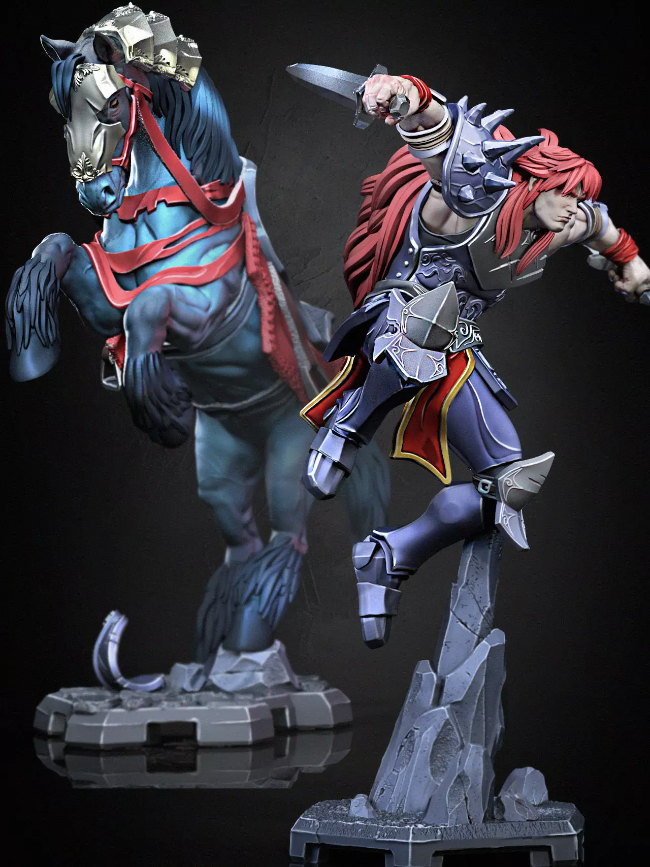 Braford Unmounted 3D print model_23