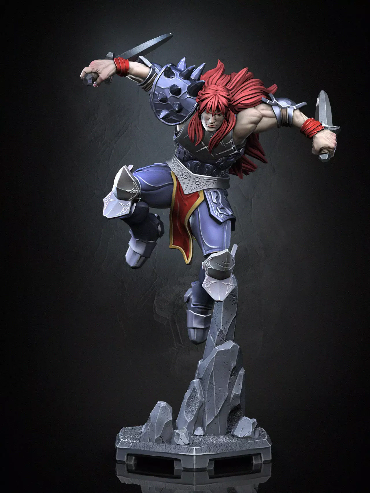 Braford Unmounted 3D print model_4