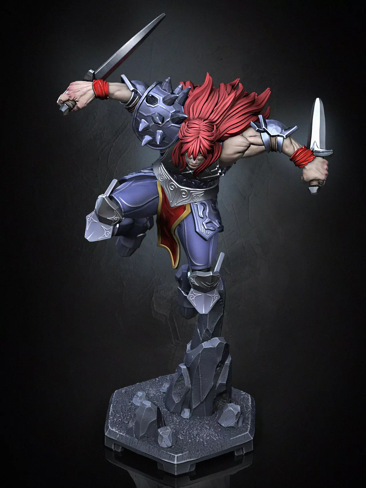 Braford Unmounted 3D print model_9