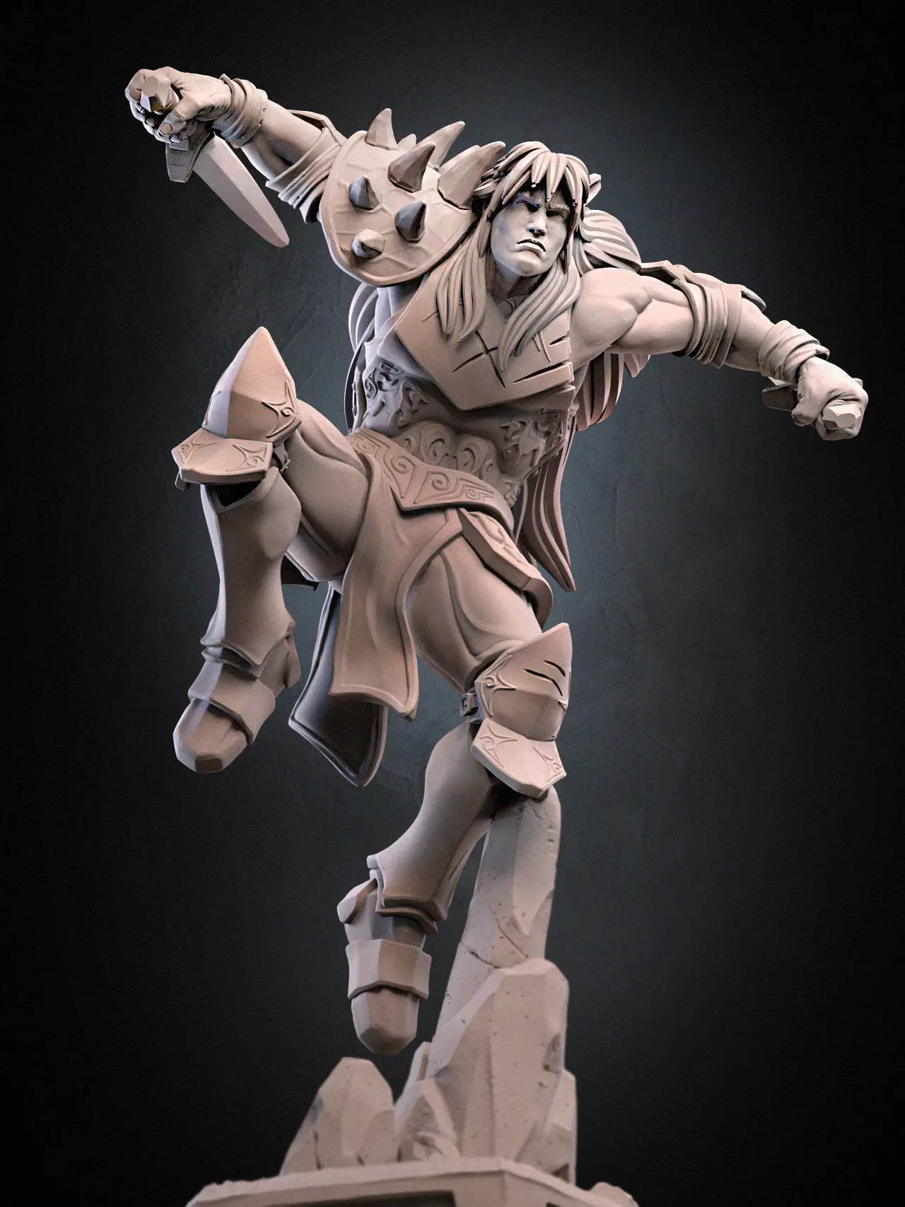 Braford Unmounted 3D print model_17