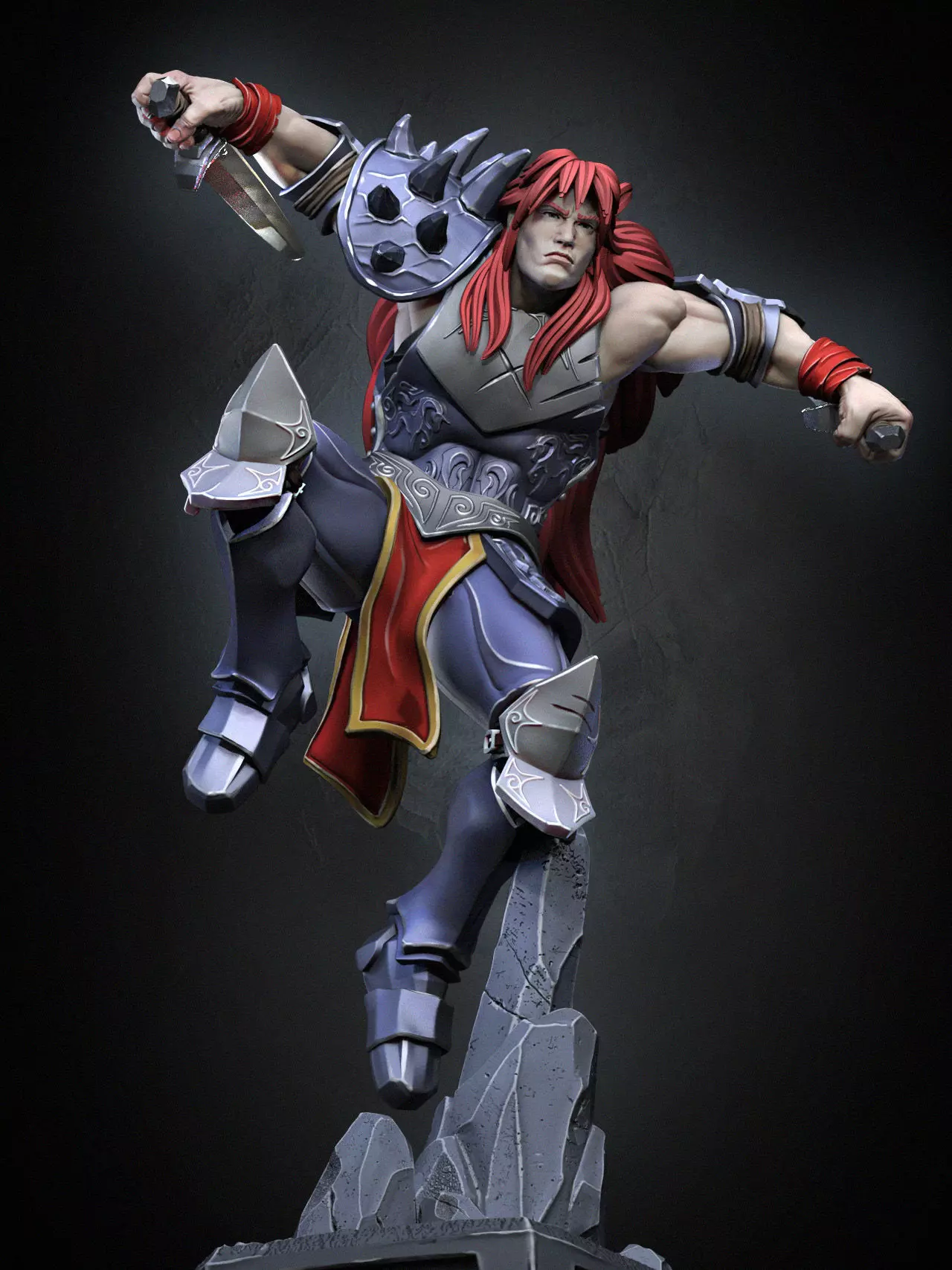 Braford Unmounted 3D print model_10